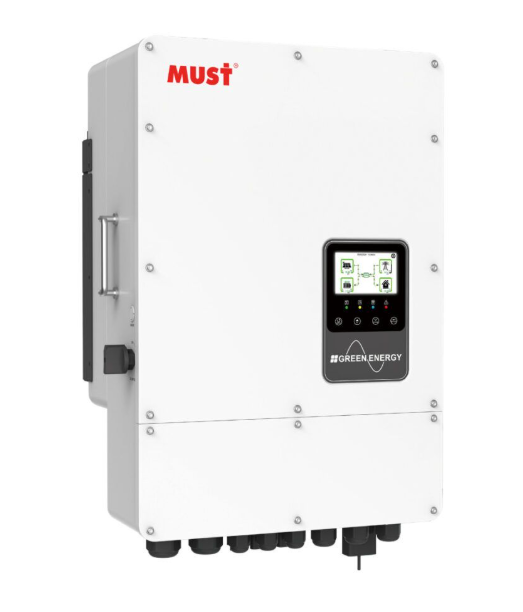 Гібридний сонячний інвертор 15 кВт трьохфазний Must PH1100-15KL3-EU, пасивне охолодження